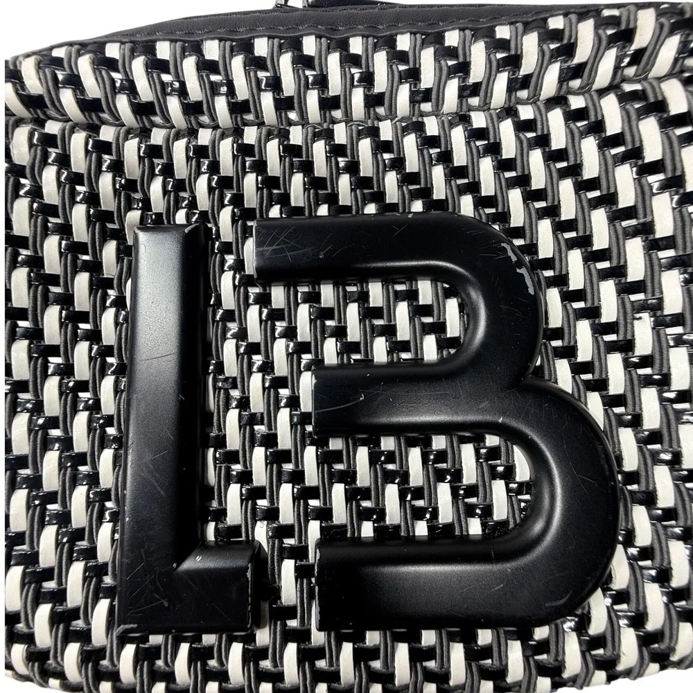 Bimba Y Lola Woven Crossbody Bag